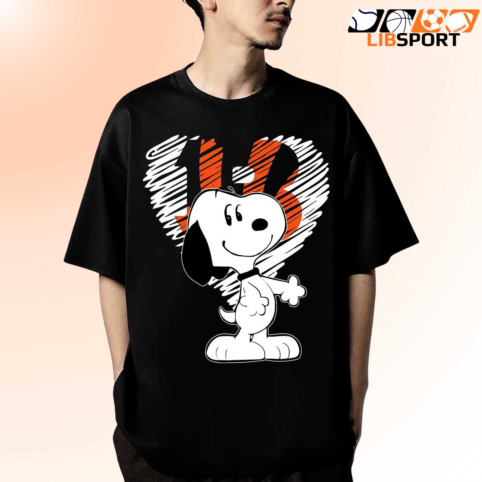 Snoopy Bengals Fan Unisex T Shirt, Vintage Nfl Game Day Shirt